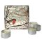 Wildlife Box Tealights - Plum Pudding - Box of 9