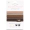 Kooshoo Plastic Free Hair Ties - Earth Tints - Pack of 5