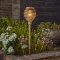 Lumina Solar Powered Faux Rattan Stake Light - Natural