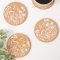 LIGA Cork Coaster - Flowers - Set of 4