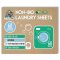 Eco Green Living Plastic Free Non-Bio Laundry Sheets - Unscented - 60 Sheets