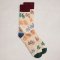 White Stuff Novelty Organic Ankle Socks - Natural