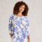 White Stuff Mia Printed Organic PJ Boxy Tee