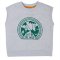 Frugi Grey Marl Alex Sleeveless Sweatshirt