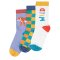 Frugi Stay Wild Rock My Socks - 3 pairs
