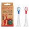 Georganics White Kids Sonic Replacement Heads - Pack of 2