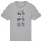 Frank & Faith Bikes T-Shirt - Heather Grey