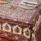 Classic Block Printed Floral Tablecloth - 150cmx220cm