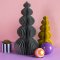 Ian Snow Slate Grey Honeycomb Ball Origami Christmas Tree