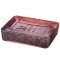 Recycled Glass Soap Dish - Pink