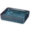 Recycled Glass Soap Dish - Prussian Blue