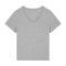 Organic Cotton Grey V-Neck T-Shirt