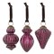 Manipur Baubles - Ruby - Set of 3