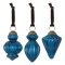 Manipur Baubles - Indigo - Set of 3