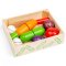 Bigjigs Toys Wooden Cutting Veg Crate