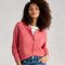 White Stuff Lulu Organic Cardi - Mid Pink