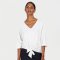 Komodo Lyra Organic Jersey Top - White
