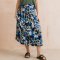 Lily & Me St Ives Skirt - Ceres Print - Navy