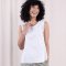 Nomads Cotton Seersucker Vest - White