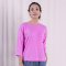 Nomads 3/4 Sleeve Jersey Top - Orchid