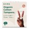 DAME Organic Cotton Tampons - Regular - Pack of 64
