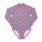 Kite Rainbow Shell Long-Sleeved Swimsuit
