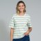Kite Oxbridge Jersey T-Shirt Soft Sage Stripe