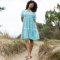 Kite Chilfrome Muslin Dress Ocean Bloom