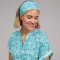 Kite Ocean Bloom Bandana Hairband - Blue
