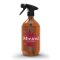 Miniml Reusable Amber Glass Bottle with Trigger Spray - 500ml