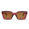 CHPO Anna Recycled Sunglasses - Burgundy/Brown