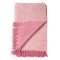 Rosalie Recycled Cotton Throw - Pink