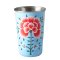 Chrysanthemum Hand Painted Large Tumbler - Blue