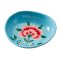 Chrysanthemum Hand Painted Trinket Dish - Blue