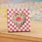 Check Heart Photo Frame - Pink