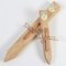 Wooden Plant Labels & Pencil - Pack of 6