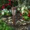 Solar Powered Damasque Stake Lights - Set of 6