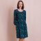 Nomads EcoVero Pintuck Dress - Teal