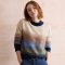 Lily & Me Artist Colour Block Knit Jumper - Oatmeal
