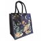 Reusable Jute Shopping Bag - Night Time Moths