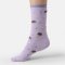 Thought Hedgehog Meadow Bamboo Crew Socks - Lavender - UK 4-7