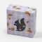 Thought Nut & Nest Squirrel Bamboo Socks Gift Box - Dark Grey - UK 4-7