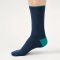 Thought Modal Tipped Crew Socks - Navy - UK 7-11