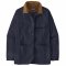 Patagonia Womens Point Reyes Canvas Coat - Sunken Blue