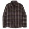 Patagonia Mens Fjord Flannel Shirt - Den Brown