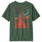 Patagonia Mens Cloud Crag T-Shirt - Canopy Green