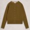 White Stuff Lois Organic Cardi - Chartreuse