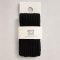 White Stuff Patty Pattern Organic Tights - Pure Black