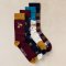 White Stuff Mountain Organic Ankle Socks - Navy - 4 Pairs