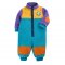 Frugi Coorie Nature Cord Fleece Suit - Multi